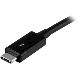 StarTech.com Thunderbolt 3 Cable â€" 3 ft / 1m â€" 4K 60Hz â€" 20Gbps â€" USB C to USB C Cable â€" Thunderbolt 3 USB Type 