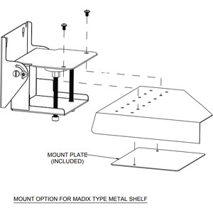 Elo Mounting Bracket for Monitor - 54.6 cm (21.5") Screen Support