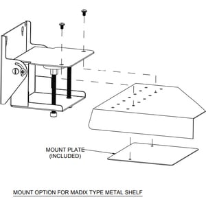 Elo Mounting Bracket for Monitor - 54.6 cm (21.5") Screen Support