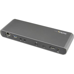 StarTech.com Thunderbolt 3 Dual-4K Docking Station for Laptops - Windows Only - Thunderbolt 3 Dock with Dual-4K Video - In