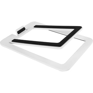 Kanto S2 Desktop Speaker Stands for Small Speakers, White - 12 lb Load Capacity - 1.30" Height x 3.90" Width x 5.30" Depth