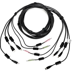 Vertiv AVOCENT 3.05 m KVM Cable - 1 - Cable for Keyboard, Mouse, KVM Switch - First End: 2 x 19-pin HDMI Type A Digital Au
