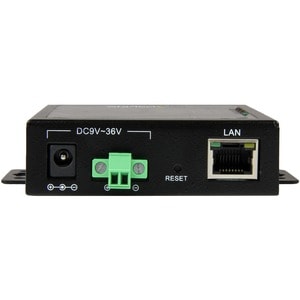 StarTech.com 2 Port Serial-to-IP Ethernet Device Server - RS232 - Metal and Mountable - Serial Device Server - Connect con