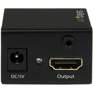 StarTech.com HDMI Signal Booster - 115 ft - 1080p. Type: AV repeater, Maximum resolution: 1920 x 1080 pixels, Maximum tran