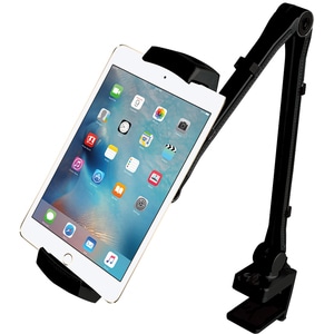 SIIG Full Motion Easy-Adjust Universal Tablet Mount - Black - 12" Screen Support - 2.20 lb Load Capacity - 1