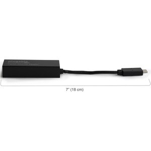 Plugable USB C Ethernet Adapter, Fast and Reliable Gigabit Connection - Compatible with Windows 11, 10, 8.1, 7, Linux, Chr