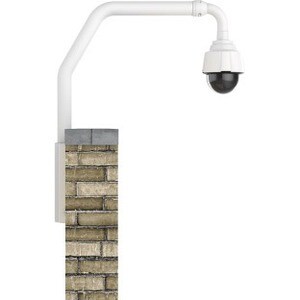 AXIS T91D62 Wall Mount for Network Camera - White - TAA Compliant - 1 - Aluminium