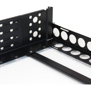 StarTech.com 2U Fixed 19" Adjustable Depth Universal Server Rack Rails - 45.36 kg Load Capacity