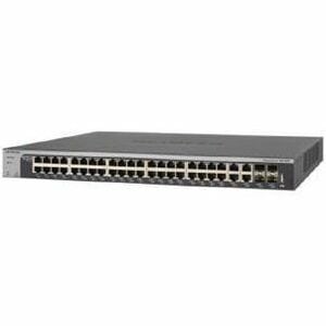 Netgear ProSafe XS748T 44 Ports Manageable Layer 3 Switch - 10 Gigabit Ethernet, Gigabit Ethernet - 10GBase-SR, 1000Base-S