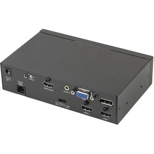 StarTech.com Multi-Input to HDMI Converter Switch - DisplayPort, VGA and Dual-HDMI to HDMI Switch - Priority and Automatic