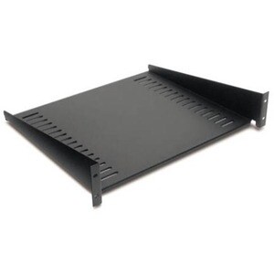 APC by Schneider Electric 2U Rack Shelf - Black - 22.68 kg Static/Stationary Weight Capacity