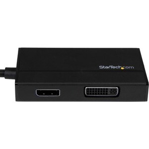 StarTech.com Travel A/V Adapter 3-in-1 HDMI to DisplayPort VGA or DVI - HDMI Adapter - 1920 x 1200 - Keep this compact ada