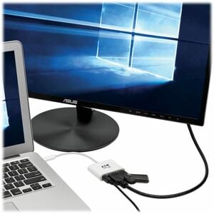 Tripp Lite USB C to HDMI Multiport Video Adapter Converter 1080p w/ USB-A Hub & USB-C PD Charging, Thunderbolt 3 Compatibl