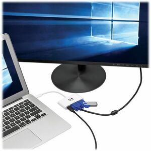 Tripp Lite series U444-06N-VU-C Graphic Adaptor - USB 3.1 Type C - 1 x VGA - 1 Each