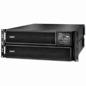 APC Smart-UPS On-Line, 3kVA, Rackmount 2U, 208V, 2x L6-20R+1x L6-30R NEMA outlets, Network Card, Extended runtime, W/ rail