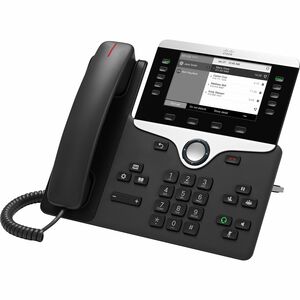 Cisco IP Phone 8811 shipped with multiplatform phone firmware - 5 x Total Line - VoIP - User Connect License, Unified Comm