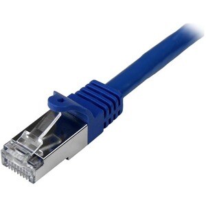 StarTech.com Cavo di rete Cat6 Ethernet Gigabit - 100% Rame - Cavo Patch RJ45 SFTP da 2m - Blu - Cable for Dispositivo di 