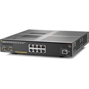 HPE 2930F 8G PoE+ 2SFP 8 Anschlüsse Verwaltbar Layer 3 Switch - 10 Gigabit Ethernet, Gigabit-Ethernet - 10/100/1000Base-T,
