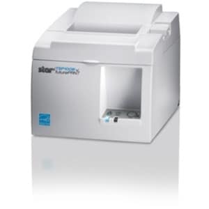 Star Micronics futurePRNT TSP143IIILAN EU + UK Gry Desktop Direct Thermal Printer - Monochrome - Receipt Print - Fast Ethe