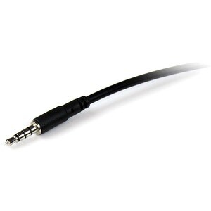 StarTech.com 1m 3.5mm 4 Position TRRS Headset Extension Cable - M/F - Cable for Audio Device, Headset, Headphone, iPhone -