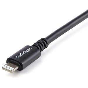 StarTech.com 3m (10ft) Long Black AppleÂ® 8-pin Lightning Connector to USB Cable for iPhone / iPod / iPad - Cable for iPho