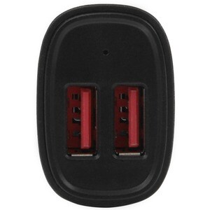StarTech.com Dual Port USB KFZ Ladegerät - 24W/4.8 - Schwarz - 2 Port USB Autoladegerät - 5 V Gleichstrom - 4,80 A