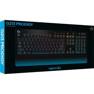 Logitech G213 Keyboard - Cable Connectivity - USB Interface - USB Interface