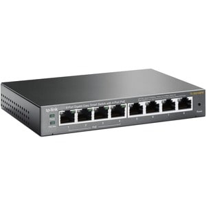 TP-Link EasySmart TL-SG108PE 8 Ports Manageable Ethernet Switch - Gigabit Ethernet - 10/100/1000Base-T - 2 Layer Supported