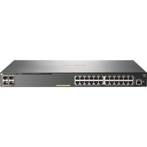 HPE Aruba 2930F 24G PoE+ 4SFP Switch - 24 Ports - Manageable - Gigabit Ethernet - 10/100/1000Base-T, 1000Base-X - 3 Layer 