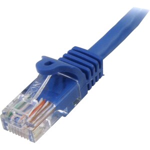 StarTech.com 5m Blue Cat5e Snagless RJ45 UTP Patch Cable - 5 m Patch Cord - Ethernet Patch Cable - RJ45 Male to Male Cat 5