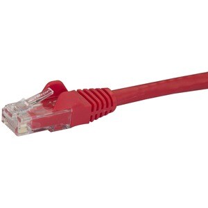 StarTech.com 10m CAT6 Ethernet Cable - Red Snagless Gigabit - 100W PoE UTP 650MHz Category 6 Patch Cord UL Certified Wirin
