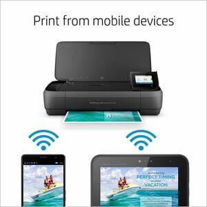 HP Officejet 250 Wireless Inkjet Multifunction Printer - Colour - Copier/Printer/Scanner - 20 ppm Mono/19 ppm Color Print 