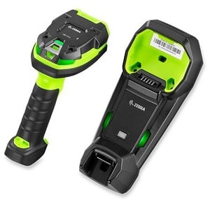 Handheld Kit lecteur de code barres Zebra DS3678-HP - Vert industriel - Sans fil Connectivité - 1D, 2D - Imager - Bluetooth