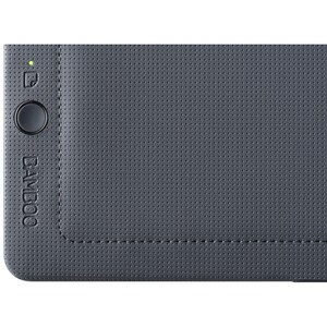 Wacom Bamboo Graphics Tablet - Wired/Wireless - Grey - Bluetooth - 210 mm x 297 mm Active Area - 1024 Pressure Level - Pen