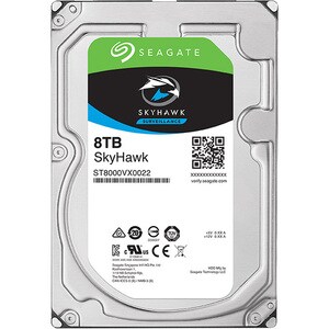 Seagate SkyHawk ST8000VX0022 8 TB Hard Drive - Internal - SATA (SATA/600) - 3 Year Warranty
