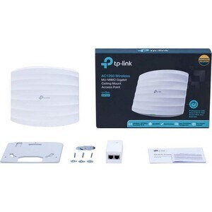 TP-Link EAP225 IEEE 802.11ac 1,29 Gbit/s Drahtloser Access Point - 2,40 GHz, 5 GHz - 1 x Netzwerk (RJ-45) - PoE Ports - Ei