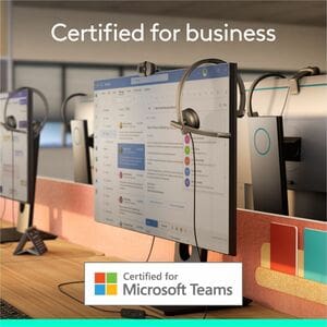 LOGI-VC-HEADSET MONO H570E USB - PRETO