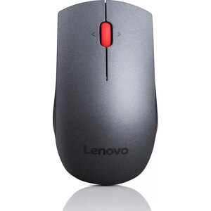 Lenovo Maus - Funkfrequenz - USB - Laser - 5 Taste(n) - Schwarz - Kabellos - 1600 dpi Auflösung - Scroll-Rad