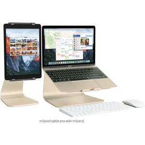 Rain Design mStand tabletpro - Gold (iPad Pro 9.7"-11") - Designed to uplift. mStand tabletpro 9.7-11" is created for iPad