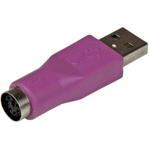 StarTech.com GC46MFKEY. Anschluss 1: USB A, Anschluss 2: PS/2. Produktfarbe: Violett