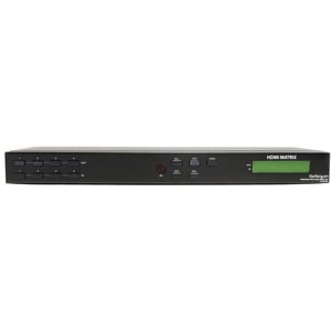 StarTech.com VS440HDMI. Produkttyp: AV-Matrix-Umschalter, Maximale Auflösung: 1920 x 1200 Pixel. Housing colour: Schwarz, 
