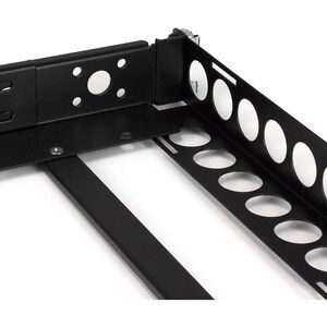 StarTech.com UNIRAILS1U. Typ: Regal-Schiene, Gehäusematerial: Stahl, Produktfarbe: Schwarz. Gewicht: 2,6 kg