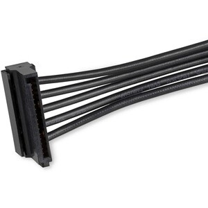 StarTech.com PYO4SATA. Kabellänge: 0,4 m, Anschluss 1: SATA 15-Pin, Anschluss 2: 4 x SATA. Breite: 29 mm, Tiefe: 400 mm, H