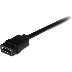 StarTech.com HDEXT2M. Kabellänge: 2 m, Anschluss 1: HDMI Typ A (Standard), Connector 1 gender: Männlich, Anschluss 2: HDMI
