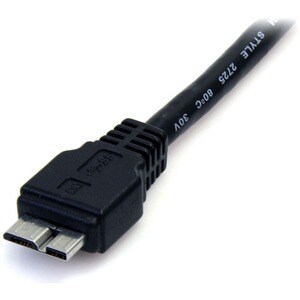 StarTech.com 45,72 cm USB/USB Micro-B Datentransferkabel für Notebook, Mobile Festplatte, Kartenleser, PC - 1 - 5 Gbit/s -