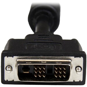 StarTech.com 3 m DVI Videokabel für Videogerät, Projektor, Notebook, Monitor - 1 - Erster Anschluss: 1 x DVI-D (Single-Lin
