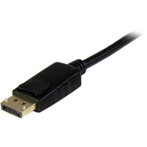 StarTech.com DP2HDMM1MB. Kabellänge: 1 m, Anschluss 1: DisplayPort, Anschluss 2: HDMI Typ A (Standard). Gewicht: 49,6 g, B