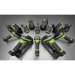 Zebra LI3678-SR Robust Gewerblich, Lager, Manufacturing Handheld Barcode-Scanner-Set - Kabellos Konnektivität - Grün, Schw