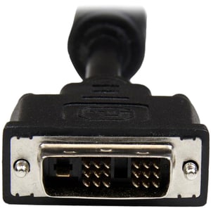 StarTech.com 3 m DVI Videokabel für Videogerät, Projektor, Notebook, Monitor - 1 - Zweiter Anschluss: 1 x 19-pin DVI-D (Si