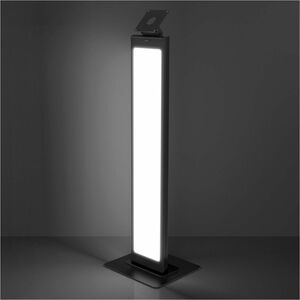 Compulocks Brand Me Floor Stand - Supporto da Pavimento con pannello personalizzabile - Alluminio - Nero - VESA 100x100 mm